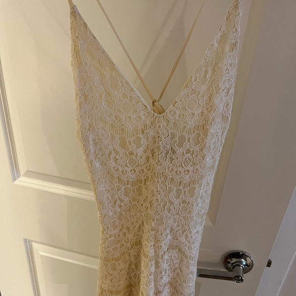 Cream dress made by aqua - Picture 2 of 5